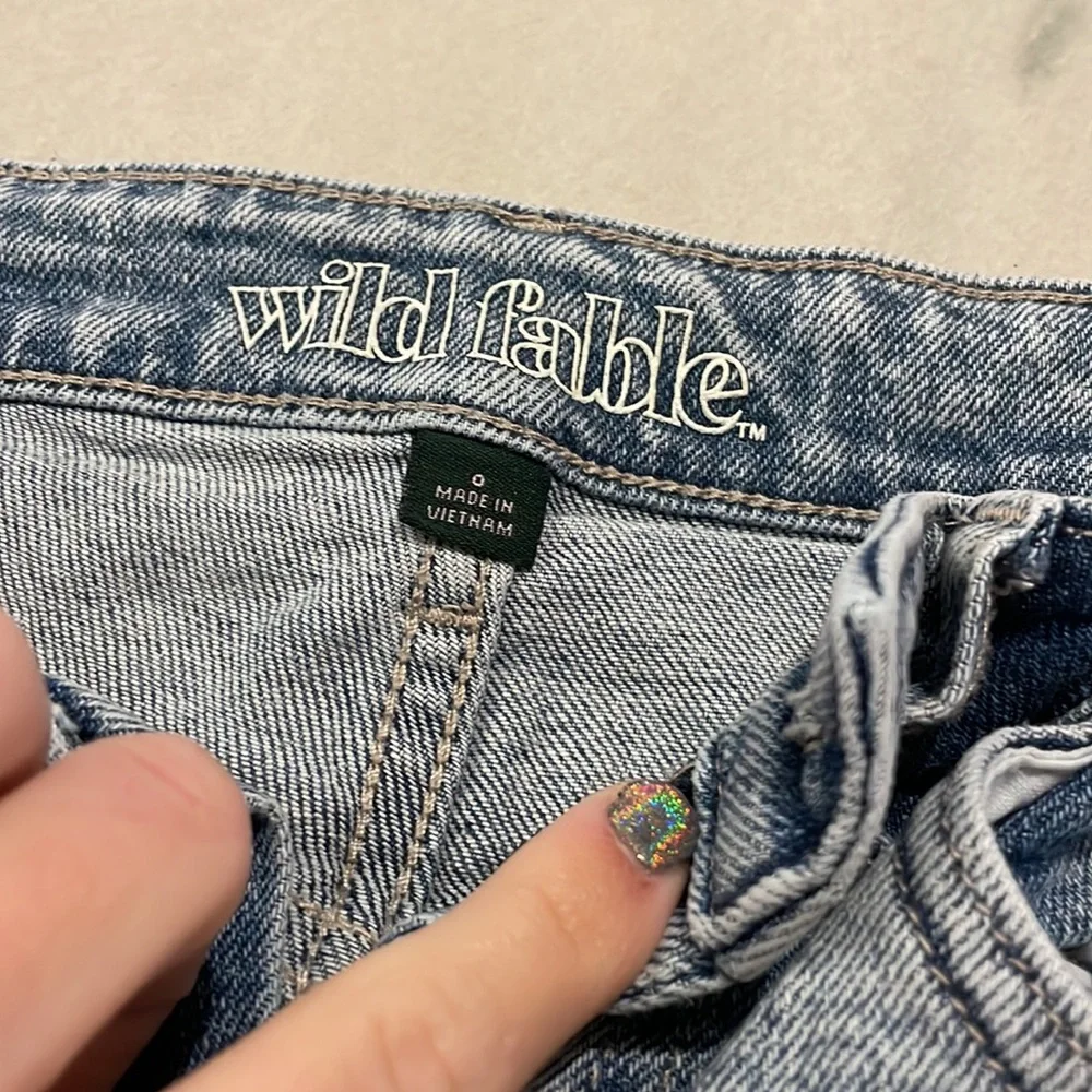ACID WASH RIPPED JEANS - Picture 4 of 4
